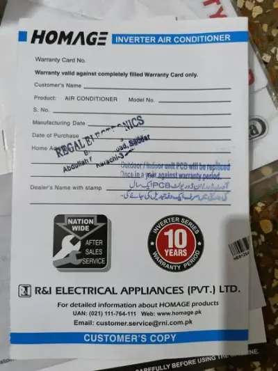 1 Ton Full DC Inverter AC For Sale in New Karachi, Karachi - photo 5