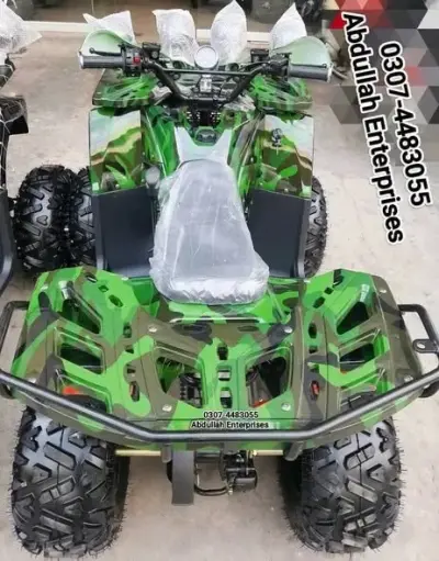 🏁🔥 125CC AUDI MODEL ATV QUAD BIKE — BRAND NEW ZERO METER 🔥🏁 - photo 2