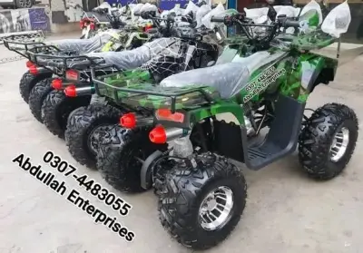 🏁🔥 125CC AUDI MODEL ATV QUAD BIKE — BRAND NEW ZERO METER 🔥🏁 - photo 4