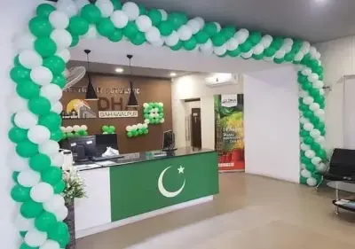 14 August independence day  Balloon Decoration