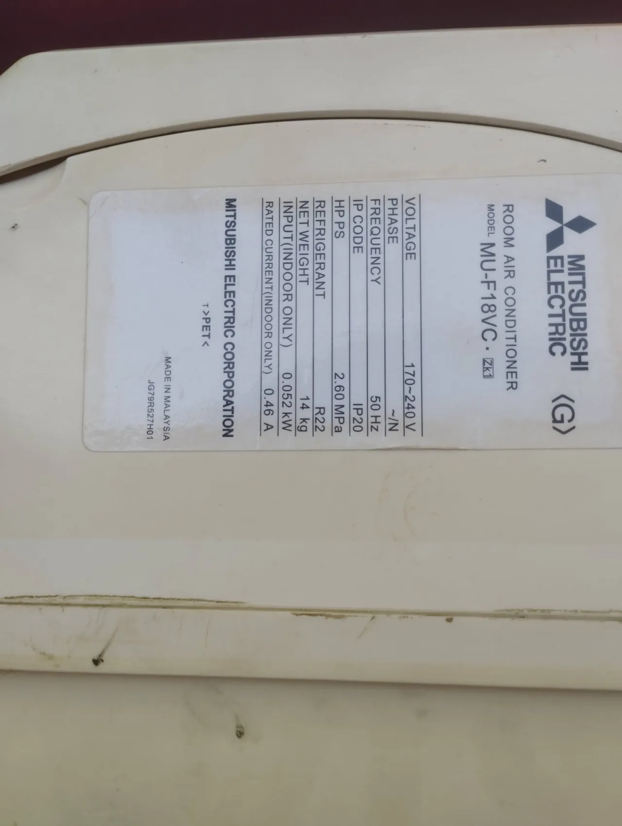 1.5 ton AC of MITSUBISHI SLIM For Sale in Gulshan-e-Iqbal, Karachi - photo 6