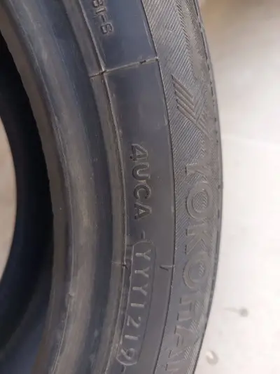 2 x Suzuki Swift Yokohama serviceable tyres available For Sale in Model Colony | Karachi Ads