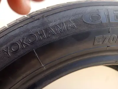 2 x Suzuki Swift Yokohama serviceable tyres available For Sale in Model Colony | Karachi Ads - photo 2