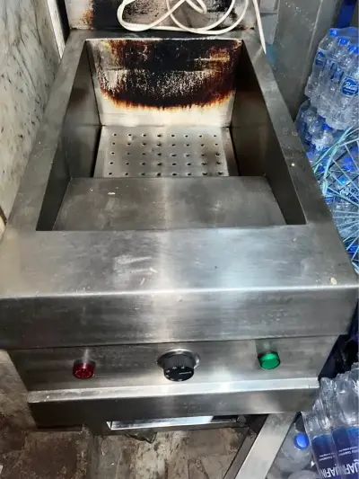 24 ltr automatic and manual gas fryer