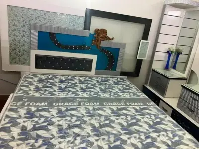 luxury bedroom set available For Sale in Gulshan-e-Iqbal | Karachi Ads