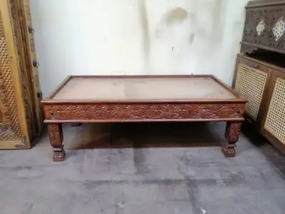 4 feet wooden bench