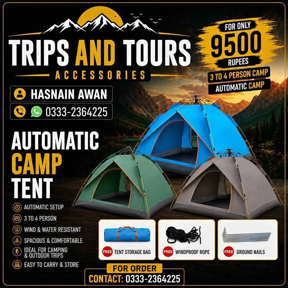 4 person camp For Sale in New Karachi | Karachi Ads - photo 1