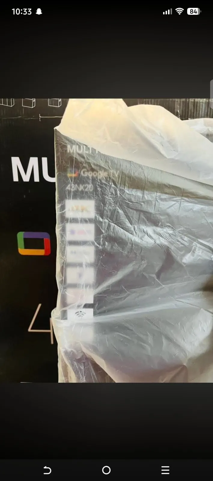43” 4K Google TV (Multynet) - photo 4