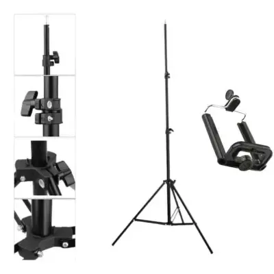 5 Feet Tripod Stand Ring Light Holder - photo 2