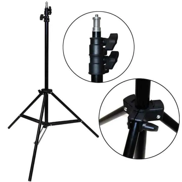 5 Feet Tripod Stand Ring Light Holder - photo 3