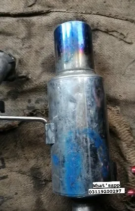 Universal Car Exhaust Muffler Silencer – Chrome Performance Exhaust Tip For Sale in Malir | Karachi Ads