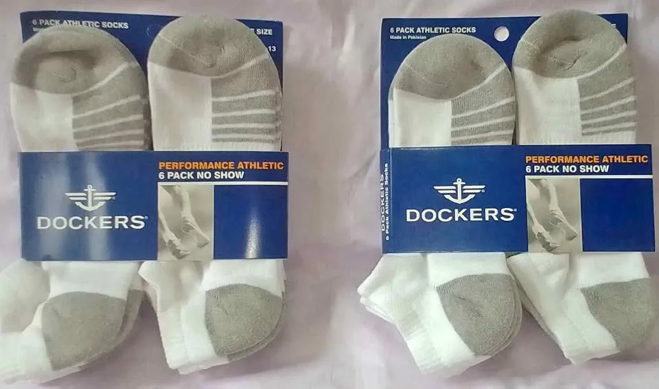 6-pairs Athletic Socks - photo 1