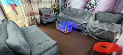 7 seater sofa set. Brand New condition. For Sale in Gulshan-e-Maymar | Karachi Ads