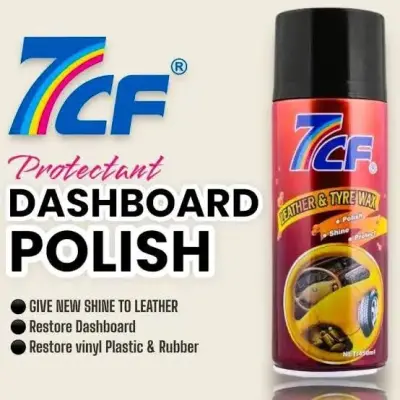 ✨ 7CF LEATHER & TYRE WAX SPRAY SHOWROOM SHINE AT HOME ✨ For Sale in M.A. Jinnah Road | Karachi Ads