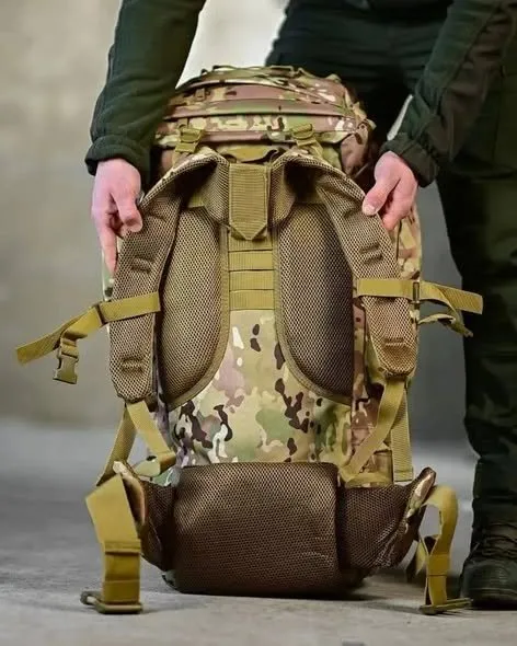 🏕️ 80L+ Tactical Hiking Backpack – Built for Every Adventure T For Sale in North Karachi | Karachi Ads - photo 2