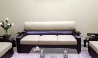 7-Seater Sofa Moltyfoam Set For Sale in Model Colony | Karachi Ads - photo 2