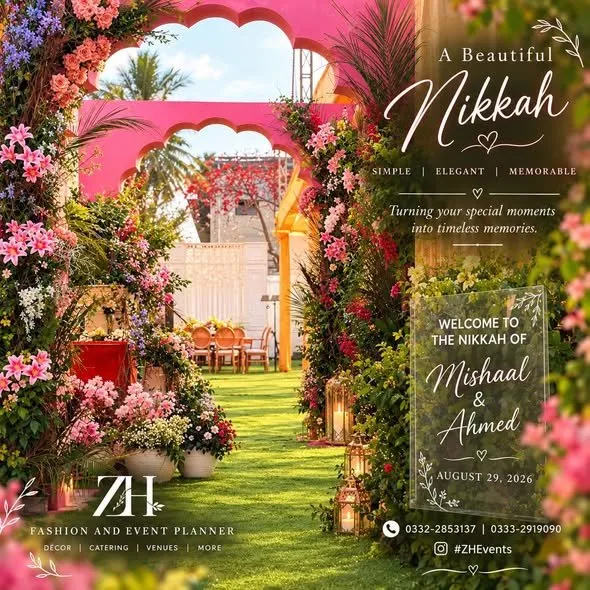 A beautiful beginning, wrapped in vibrant blooms and timeless elegance. - photo 1