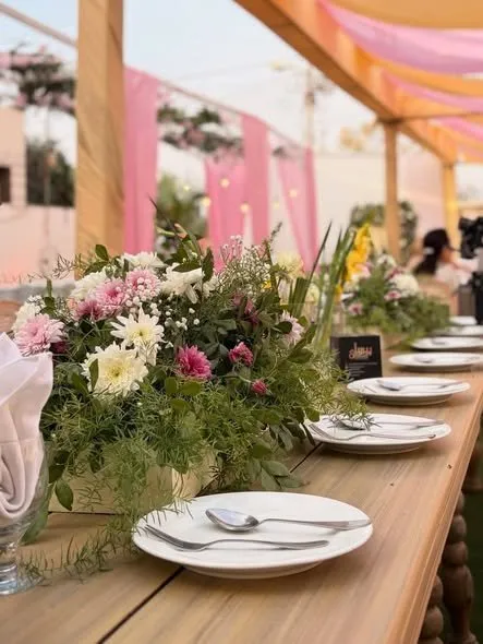 A beautiful beginning, wrapped in vibrant blooms and timeless elegance. - photo 2