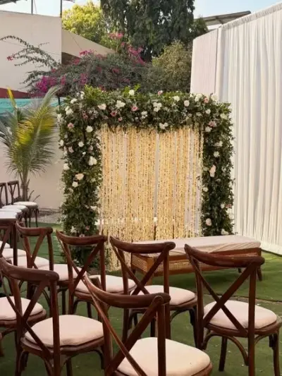 A beautiful beginning, wrapped in vibrant blooms and timeless elegance. - photo 4