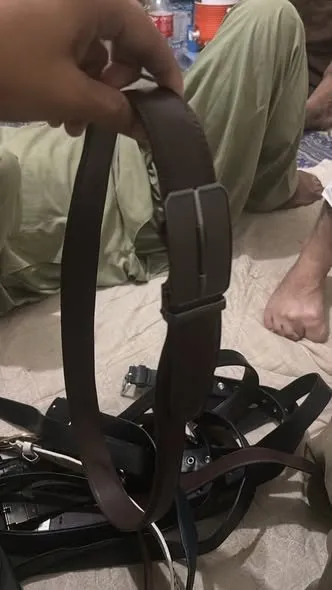 A unique piece of imported leather belt - photo 3