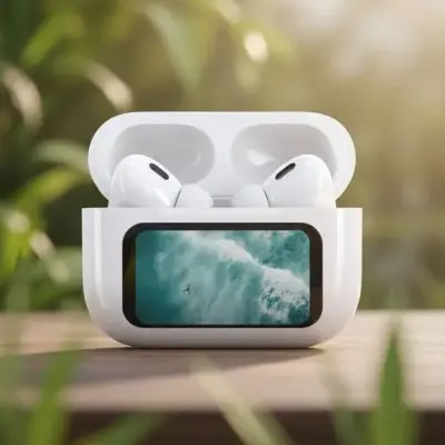 A9 Pro Touch Display Earbuds - Game Changer! - photo 3