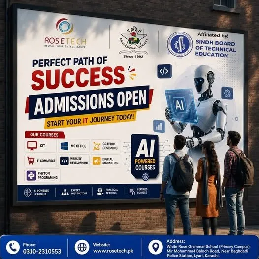 Admissions Open at Rosetech Computer Institute! - photo 1