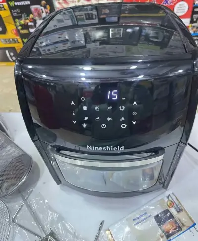 Air Fryer with Oven 12.5 Liter Jumbo Original Imported Lott Item Box Pack for Sale in Korangi, Karachi - photo 6