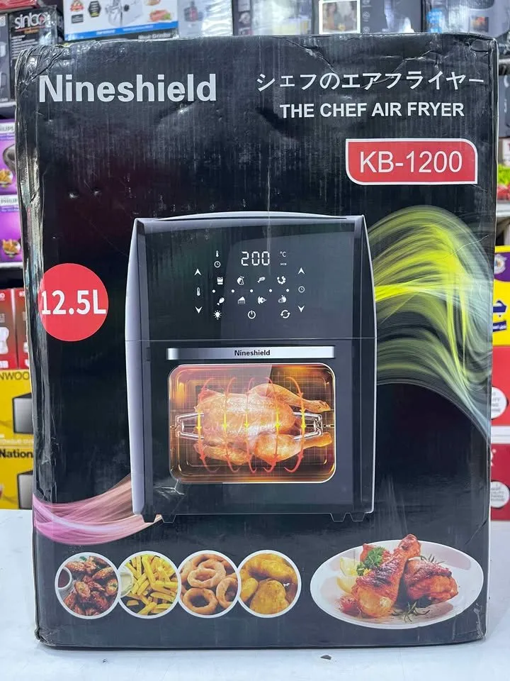 Air Fryer with Oven 12.5 Liter Jumbo Original Imported Lott Item Box Pack for Sale in Korangi, Karachi - photo 7