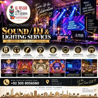 AL MSADI EVENT PLANNER — WE CREATE, YOU CELEBRATE!