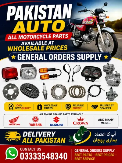 All motor cycle parts For Sale in Gulshan-e-Iqbal | Karachi Ads