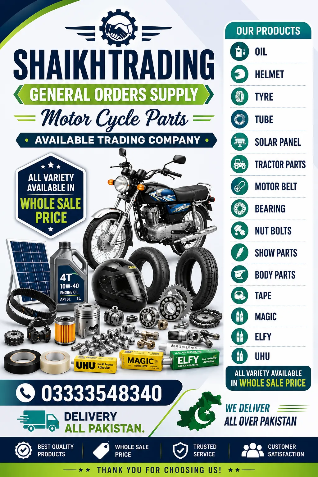 All motor cycle parts For Sale in Gulshan-e-Iqbal | Karachi Ads - photo 13