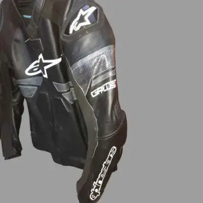 Alpine Stars Leather Jacket For Sale in Gulistan-e-Jauhar | Karachi Ads - photo 2