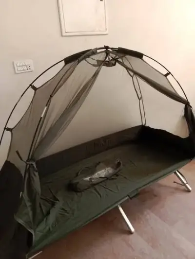 American army cot with mosquito net For Sale in North Karachi | Karachi Ads - photo 2
