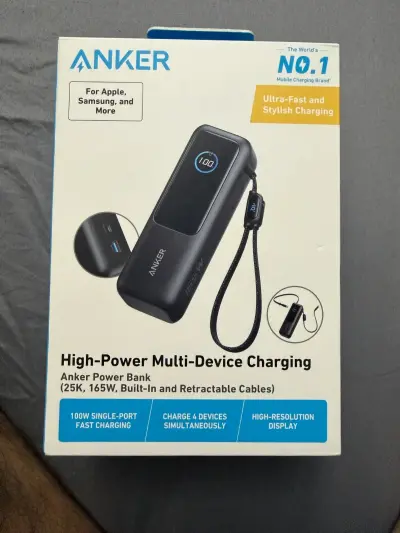 Anker high power multi device charging