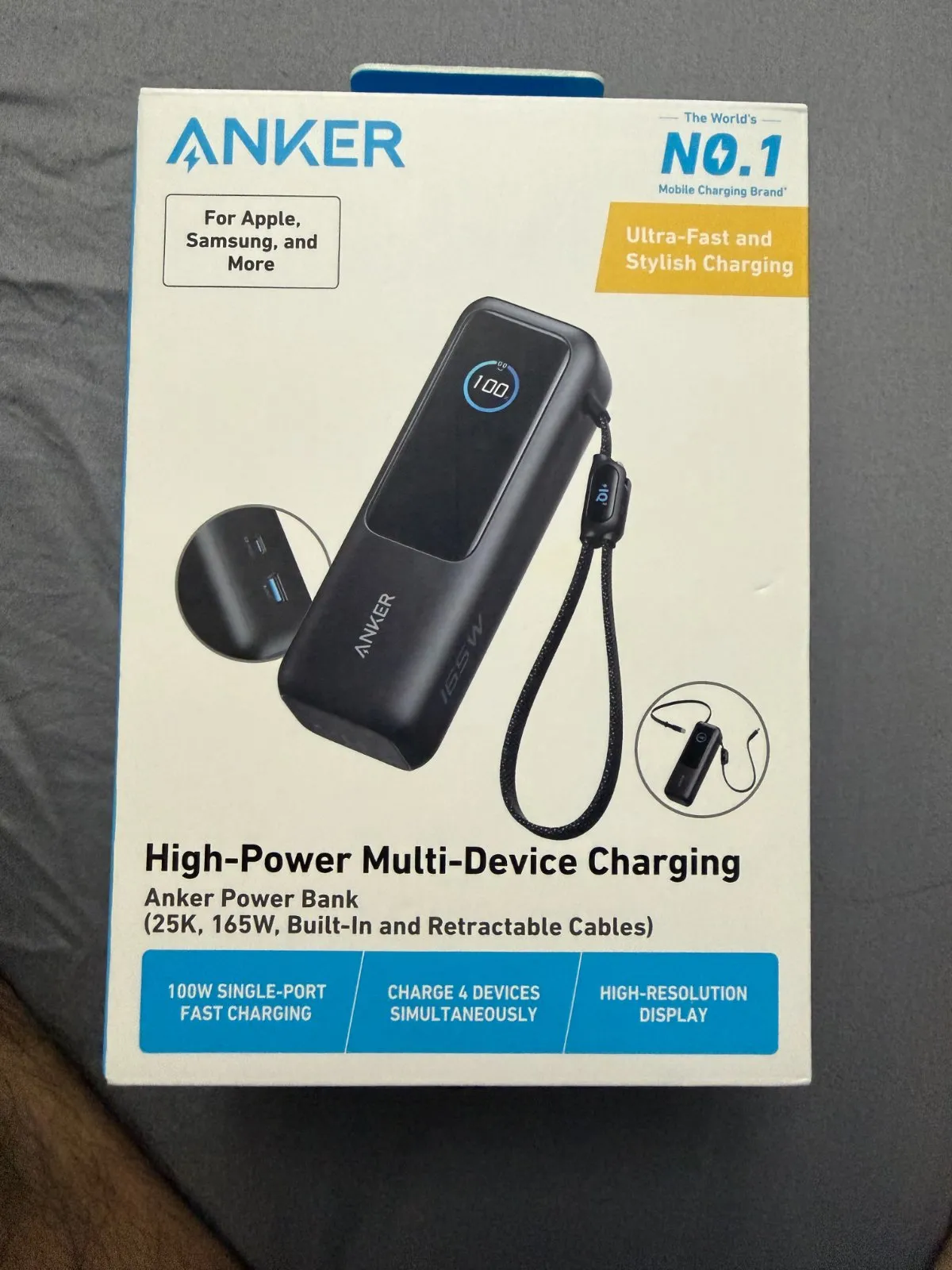 Anker high power multi device charging - photo 1