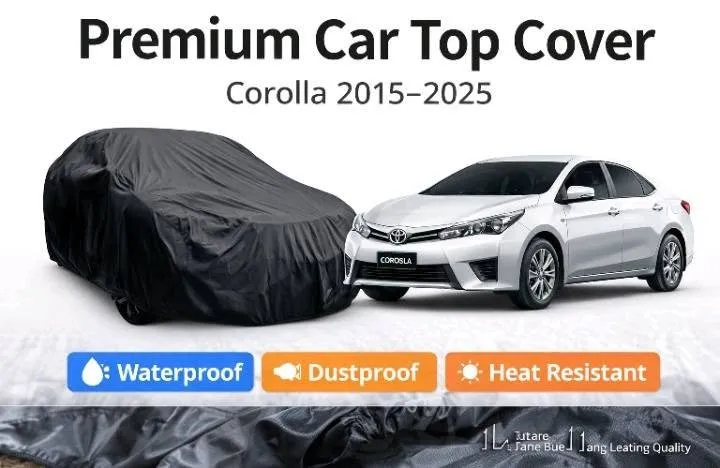 Apni Toyota Corolla 2015 se 2025 ko dhoop, baarish, gard, mitti aur scratches se bachayein. For Sale in Saddar | Karachi Ads - photo 1