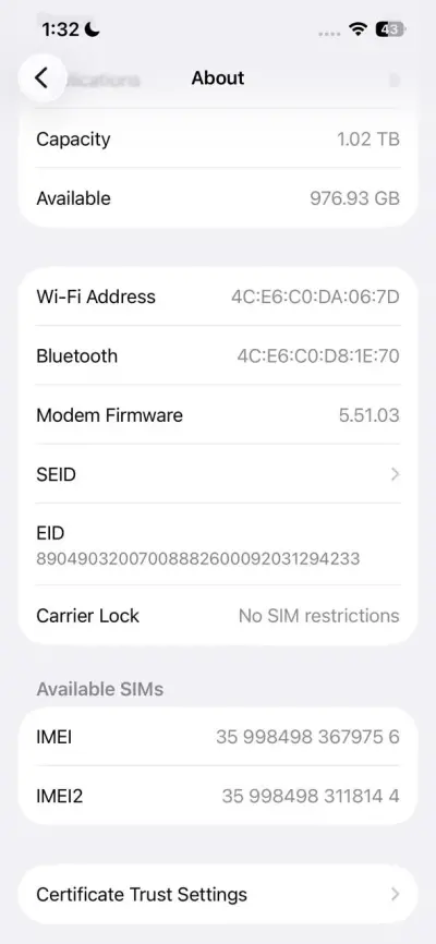 Apple iPhone 13 Pro 1TB NON PTA - photo 2