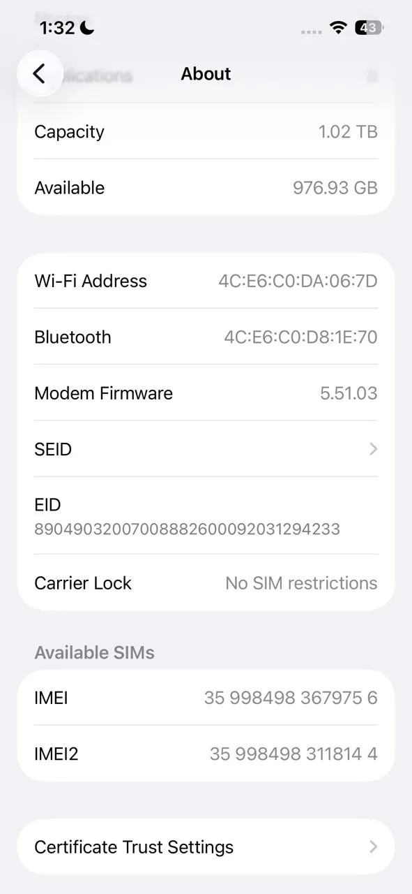 Apple iPhone 13 Pro 1TB NON PTA - photo 2