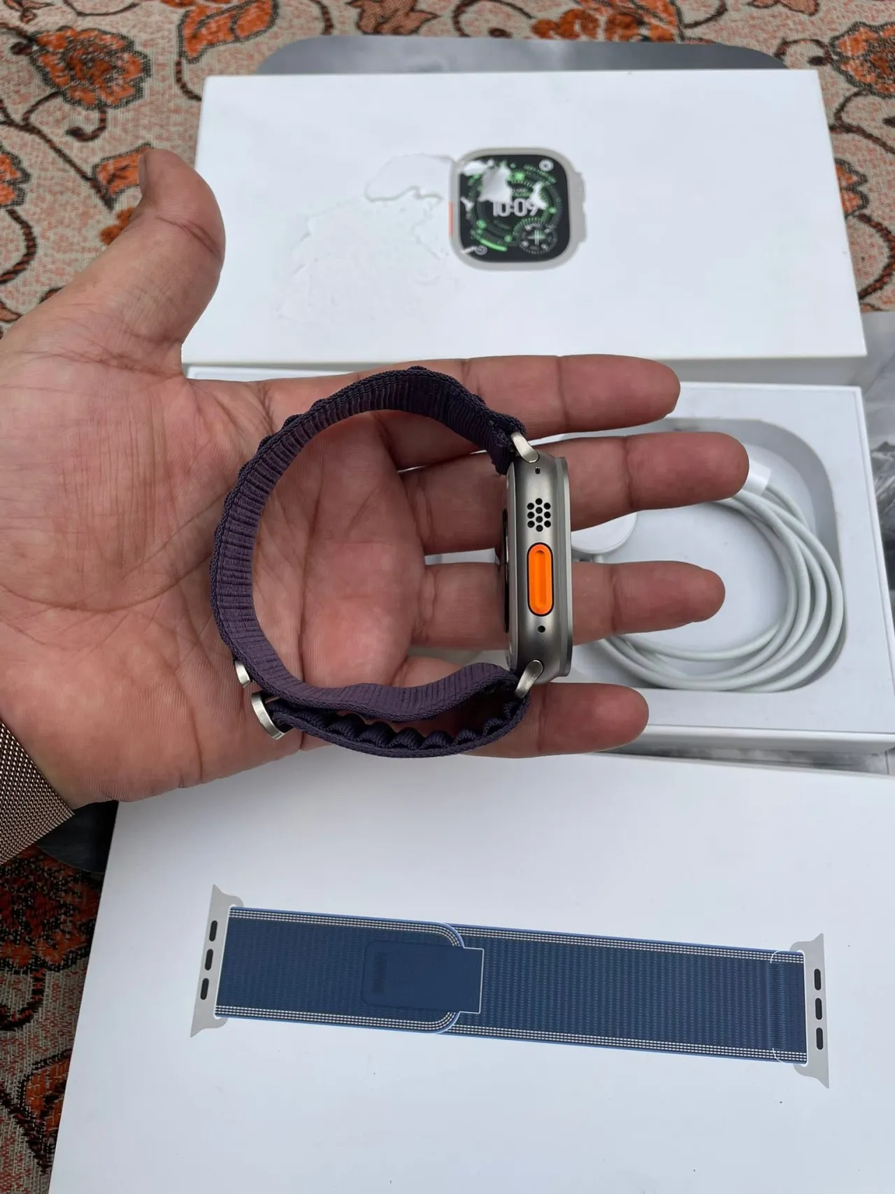 🔥 Apple Watch Ultra 3 – Natural Titanium 🔥 For Sale in Gulistan-e-Jauhar | Karachi Ads - photo 3