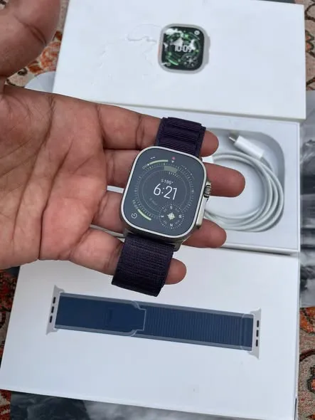 🔥 Apple Watch Ultra 3 – Natural Titanium 🔥 For Sale in Gulistan-e-Jauhar | Karachi Ads - photo 4