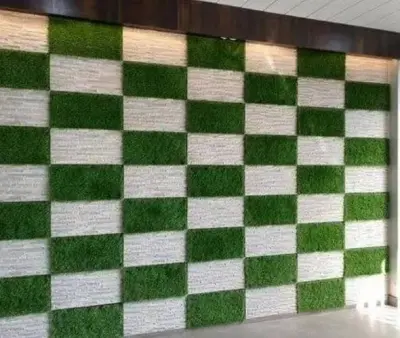 Artificial wall grass Mat - photo 3