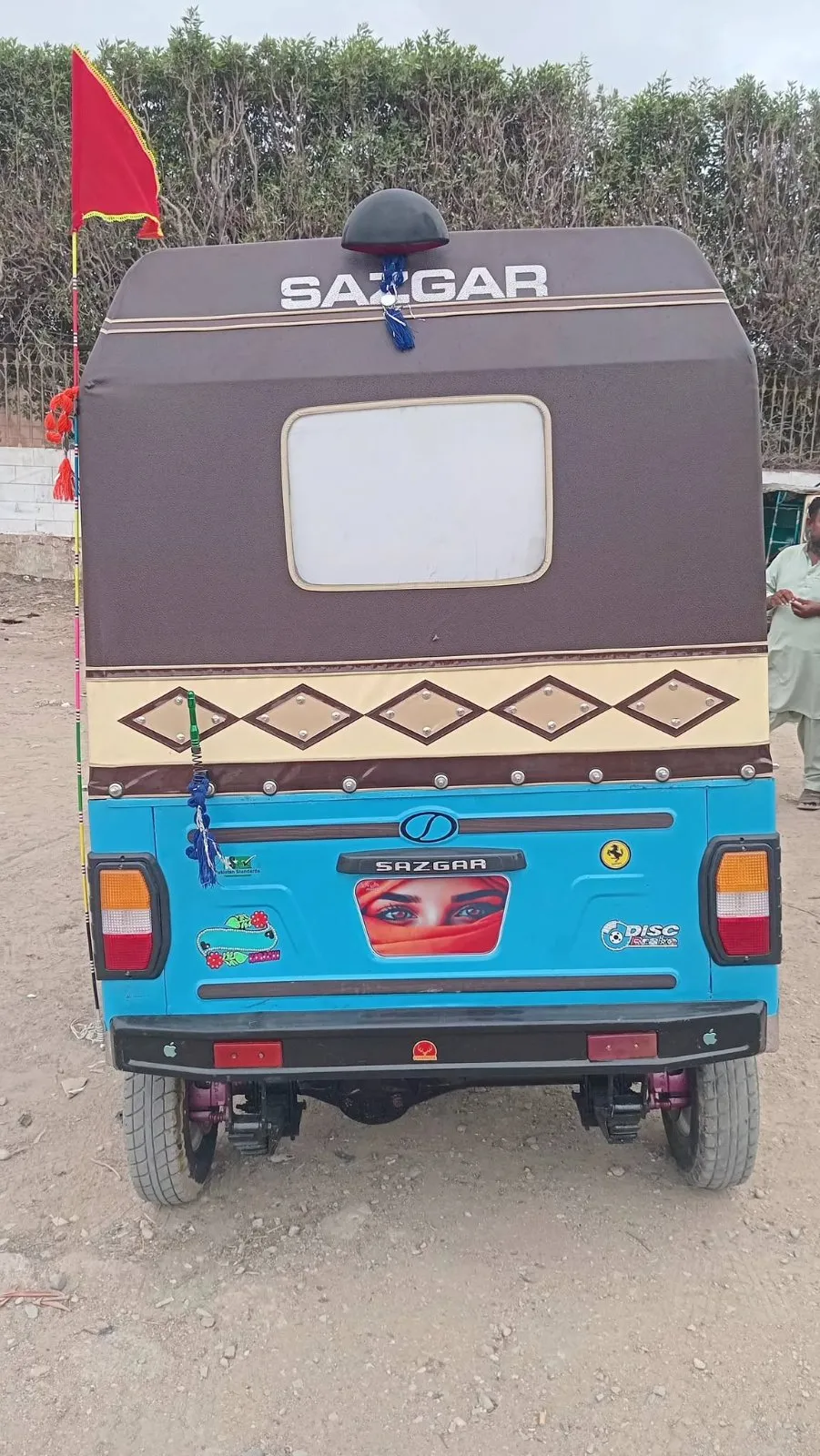AUTO RICKSHAW 2022 MODEL SAZGAR For Sale in Gulistan-e-Jauhar | Karachi Ads - photo 4