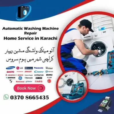 Automatic Washing Machine Repair – Home Service in Karachi 🏠