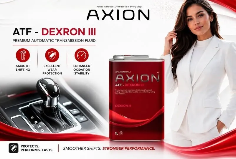 π AXION ATF Dexron III Premium Automatic Transmission Fluid For Sale in Gulistan-e-Jauhar | Karachi Ads - photo 1