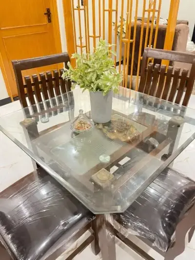 4 seater wooden Dining Table