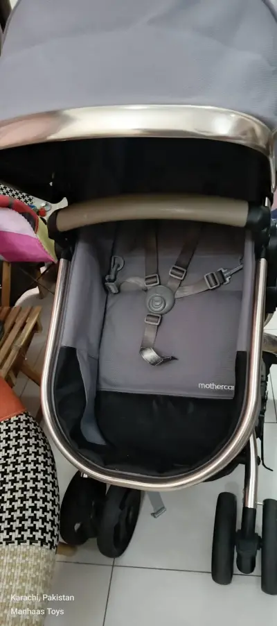 Baby pram🩶 For Sale in Gulistan-e-Jauhar | Karachi Ads - photo 7