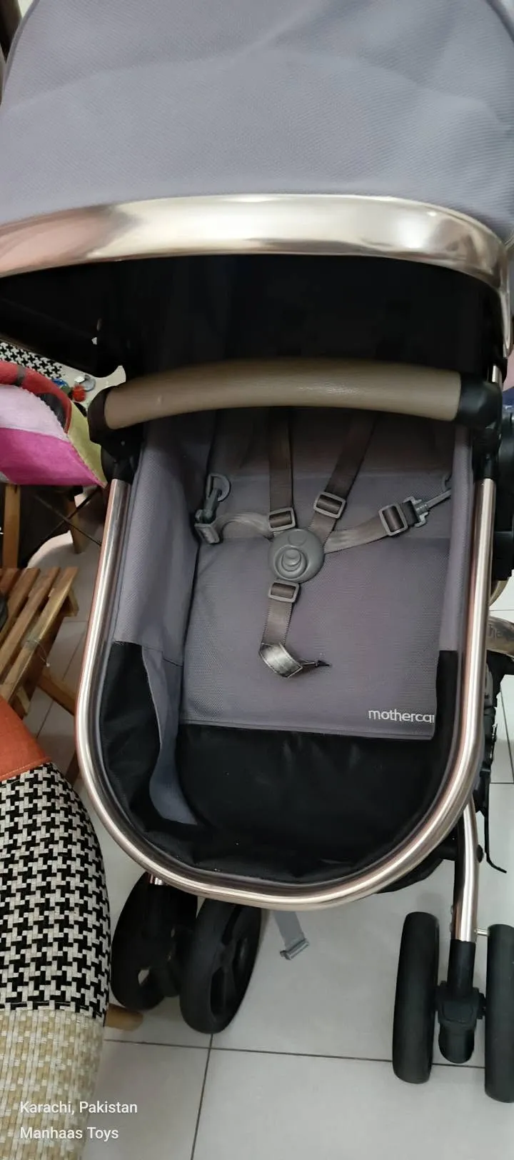 Baby pram🩶 For Sale in Gulistan-e-Jauhar | Karachi Ads - photo 7