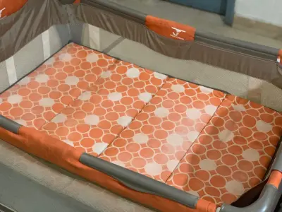 Baby Trend Nursery Center Playard / Portable Baby Cot – Foldable Travel Crib For Sale in New Karachi | Karachi Ads - photo 2