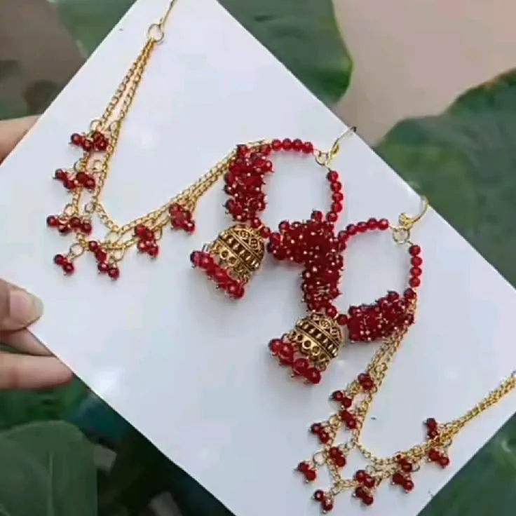 Beaded earrings with Sahara - photo 1