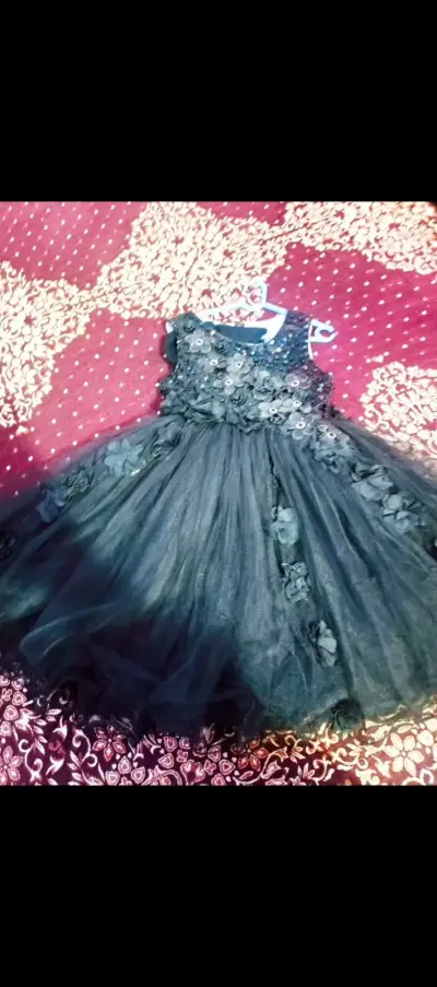 ✨ Beautiful Black Party Wear Frock for Sale! ✨